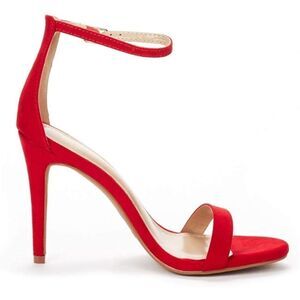 Classic Open Toe Red Heel!